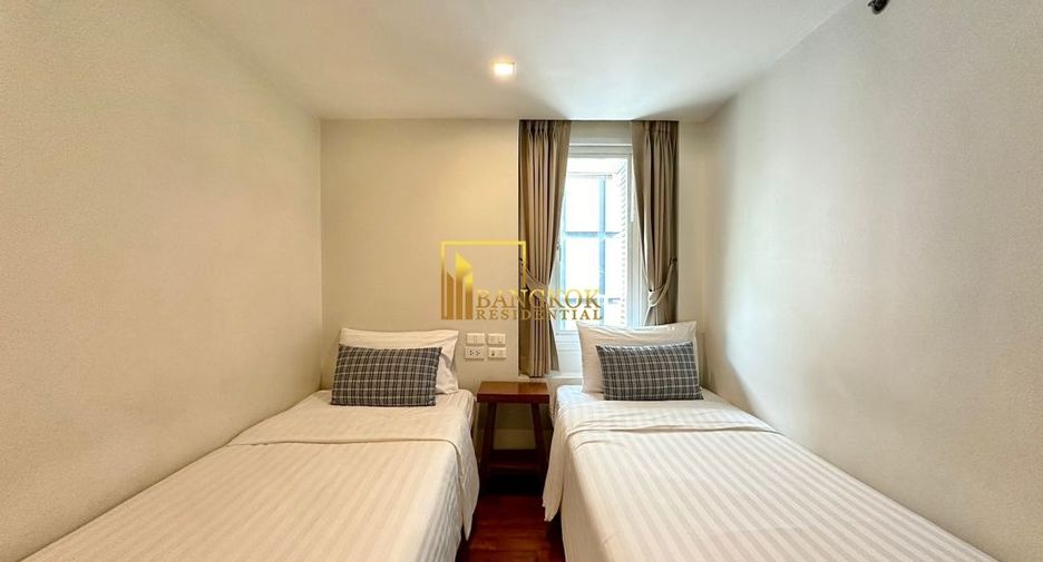 À louer 2 chambres appartement avec services à Sathon, Bangkok