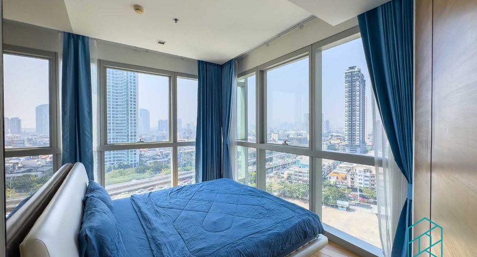 For rent and for sale 2 bedrooms condo in Sathon, Bangkok