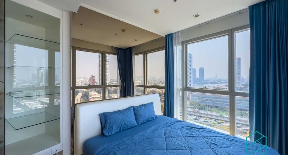 For rent and for sale 2 bedrooms condo in Sathon, Bangkok