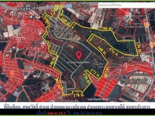 For sale land in Phra Samut Chedi, Samut Prakan