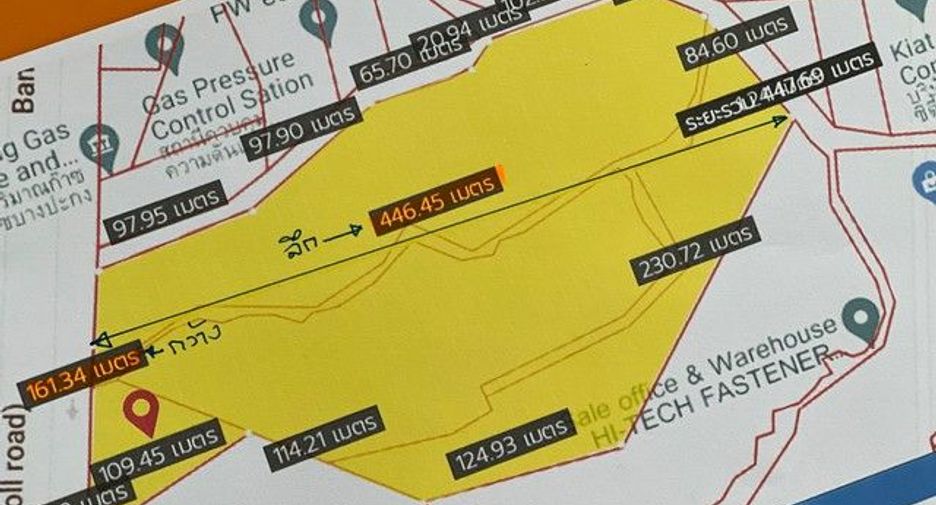 出租 和 出售 土地 在 Bang Pakong, Chachoengsao