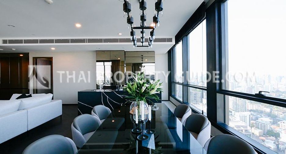 For rent 3 bed condo in Khlong Toei, Bangkok