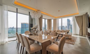 For rent and for sale 3 bedrooms condo in Sathon, Bangkok