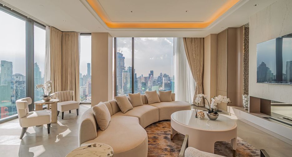 À louer et à vendre 3 chambres condo à Sathon, Bangkok