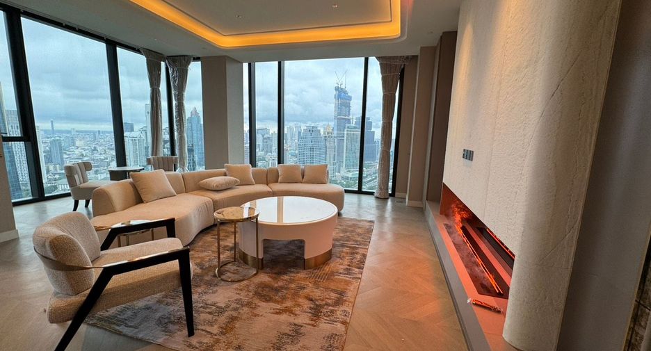 À louer et à vendre 3 chambres condo à Sathon, Bangkok