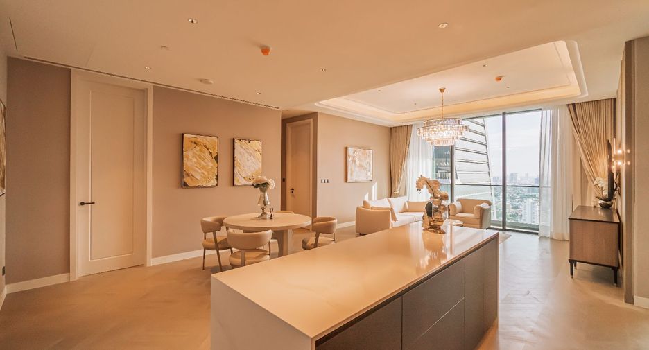 For rent and for sale 2 bedrooms condo in Sathon, Bangkok