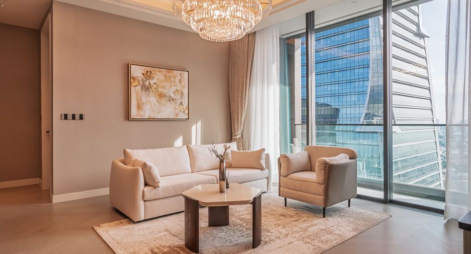 For rent and for sale 2 bedrooms condo in Sathon, Bangkok