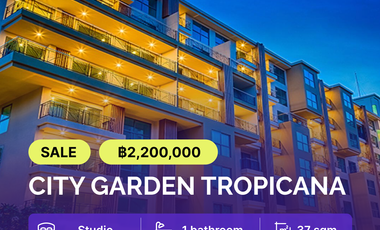 For sale 1 bed condo in Bang Lamung, Chonburi