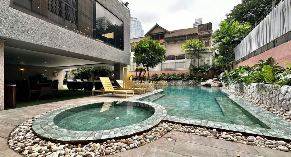 À louer 1 chambre appartement avec services à Sathon, Bangkok