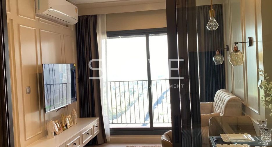 For rent 1 bed condo in Huai Khwang, Bangkok