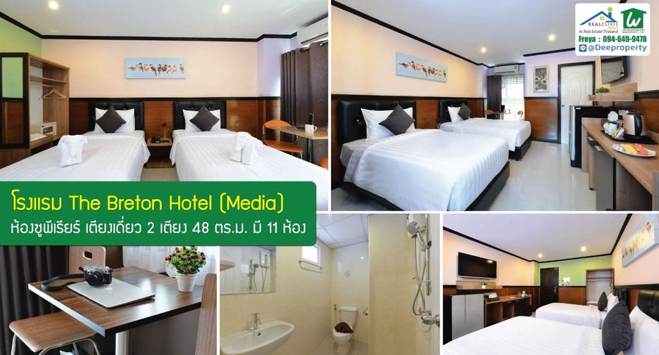For sale 92 bedrooms hotel in Bueng Kum, Bangkok