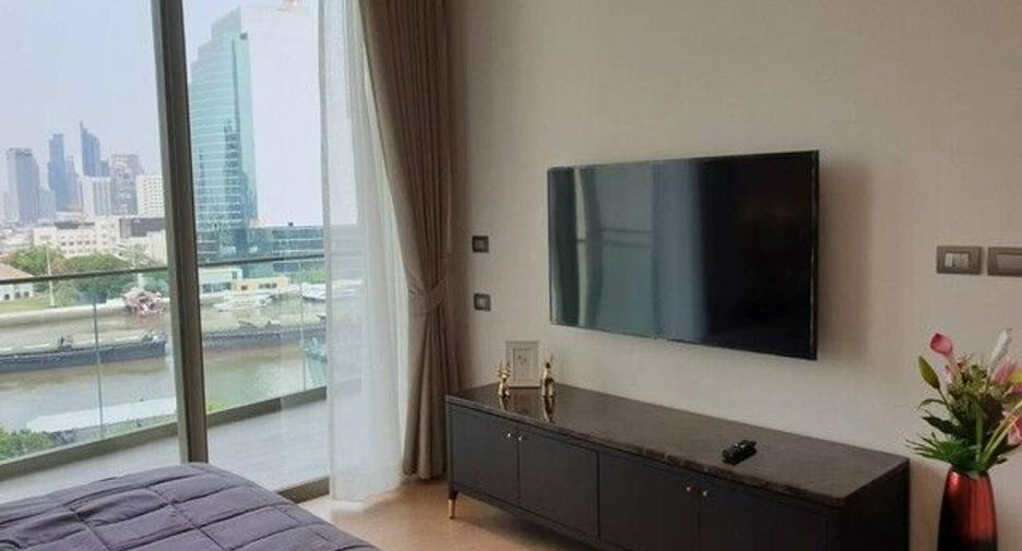 À louer 1 chambre condo à Khlong San, Bangkok