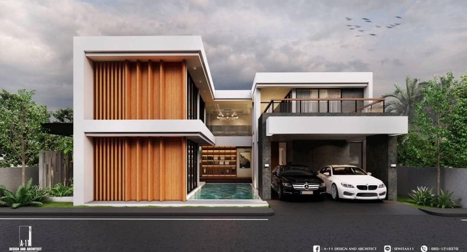 À vendre 5 chambres villa à Bang Lamung, Chonburi