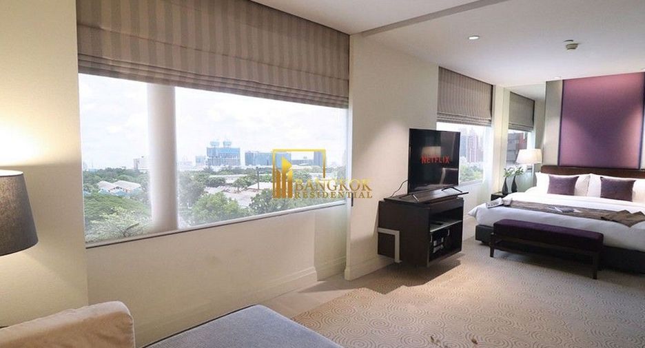 À louer 1 chambre appartement avec services à Sathon, Bangkok