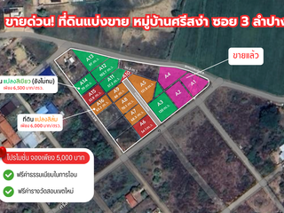 For sale land in Mueang Lampang, Lampang