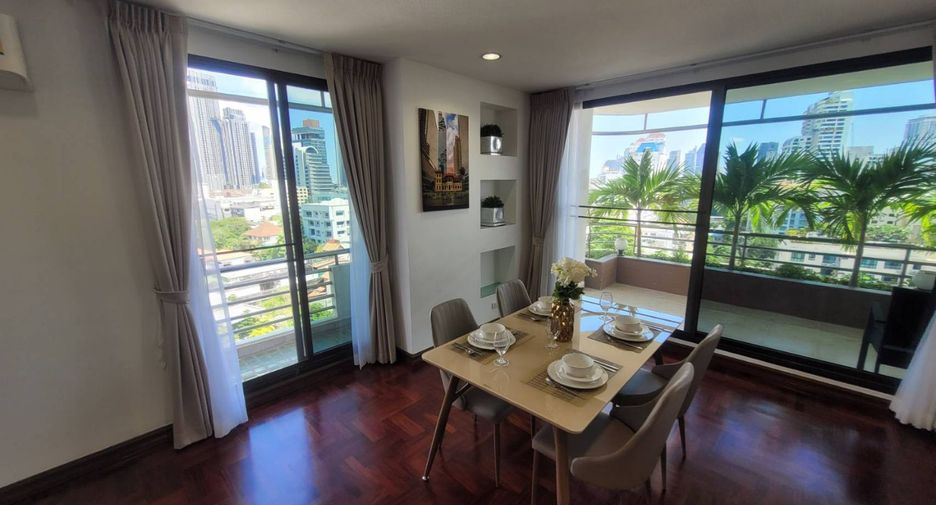 Apartamento en alquiler de 2 habitaciones en Khlong Toei, Bangkok