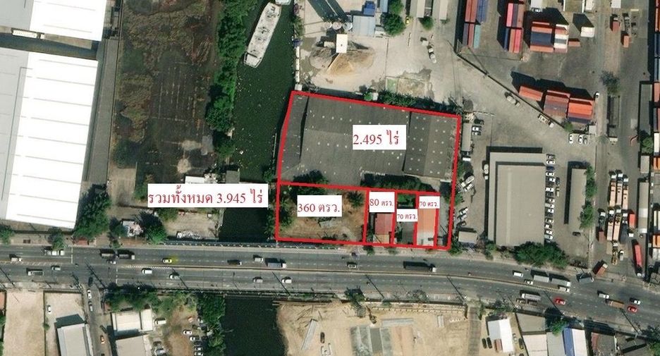 À vendre entrepôt à Phra Pradaeng, Samut Prakan