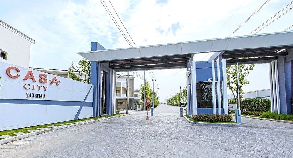 For rent 4 bedrooms townhouse in Bang Phli, Samut Prakan