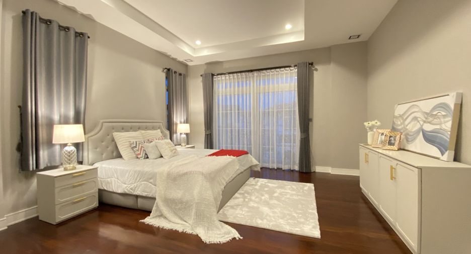 For rent 4 bedrooms house in Bang Phli, Samut Prakan