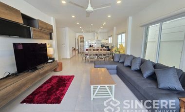 For rent and for sale 4 bedrooms villa in Kathu, Phuket
