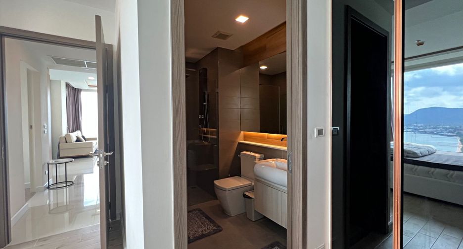 À louer et à vendre 2 chambres condo à Sattahip, Chonburi