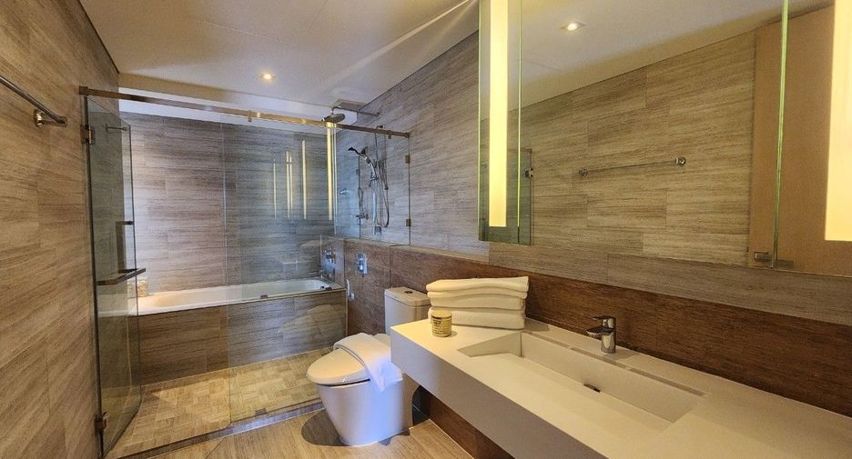 À louer 1 chambre appartement avec services à Khlong Toei, Bangkok