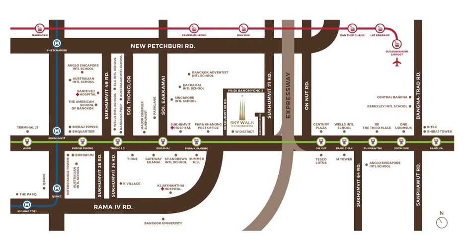 For sale 1 Beds condo in Khlong Toei, Bangkok