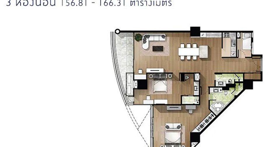 For sale 3 Beds condo in Dusit, Bangkok