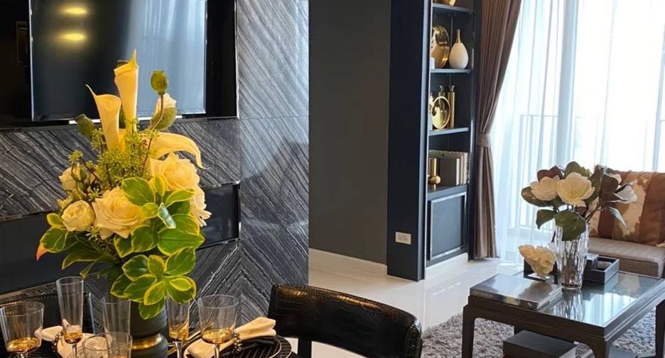 For rent 2 bed condo in Sathon, Bangkok