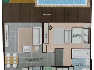 For sale 2 bed condo in Mueang Krabi, Krabi