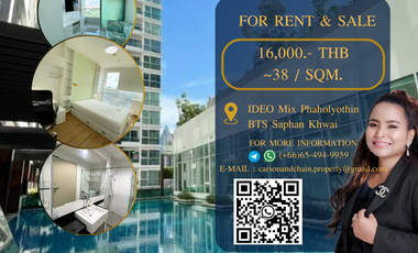 For rent そして for sale 1 Beds condo in Phaya Thai, Bangkok