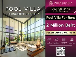 For rent and for sale 12 bed villa in Bang Kapi, Bangkok