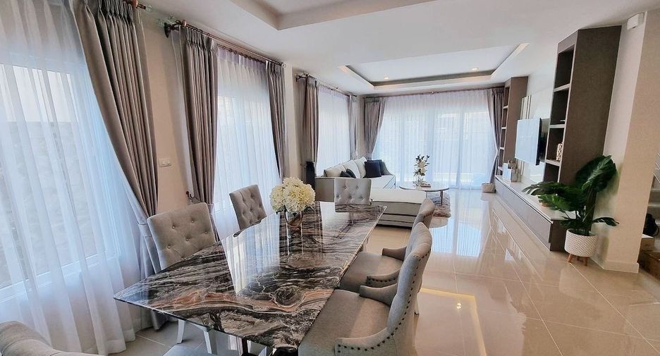 For rent 4 bedrooms house in Bang Lamung, Chonburi