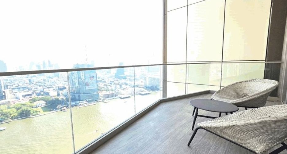 À louer 2 chambres condo à Khlong San, Bangkok