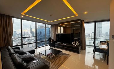 For rent 2 bed condo in Sathon, Bangkok