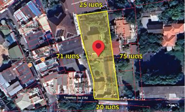For sale land in Thon Buri, Bangkok