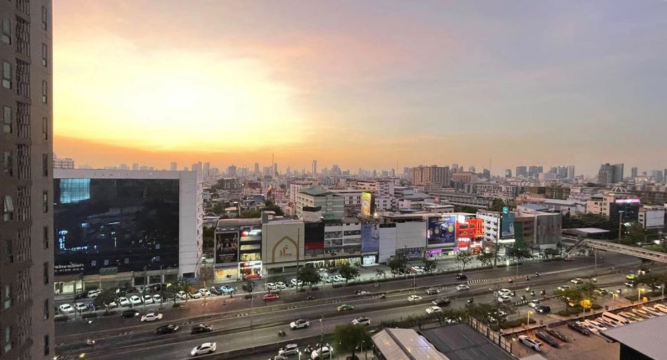 For rent 1 bed condo in Huai Khwang, Bangkok