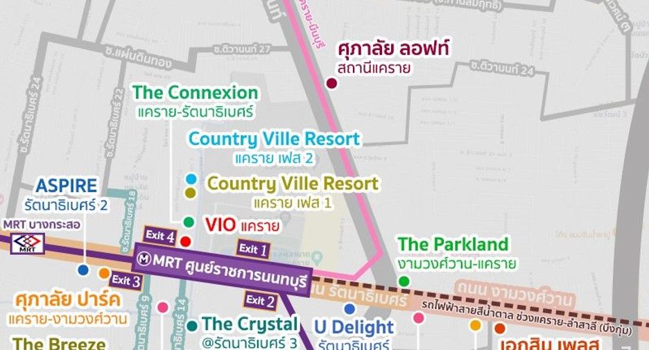 For sale 1 Beds condo in Mueang Nonthaburi, Nonthaburi
