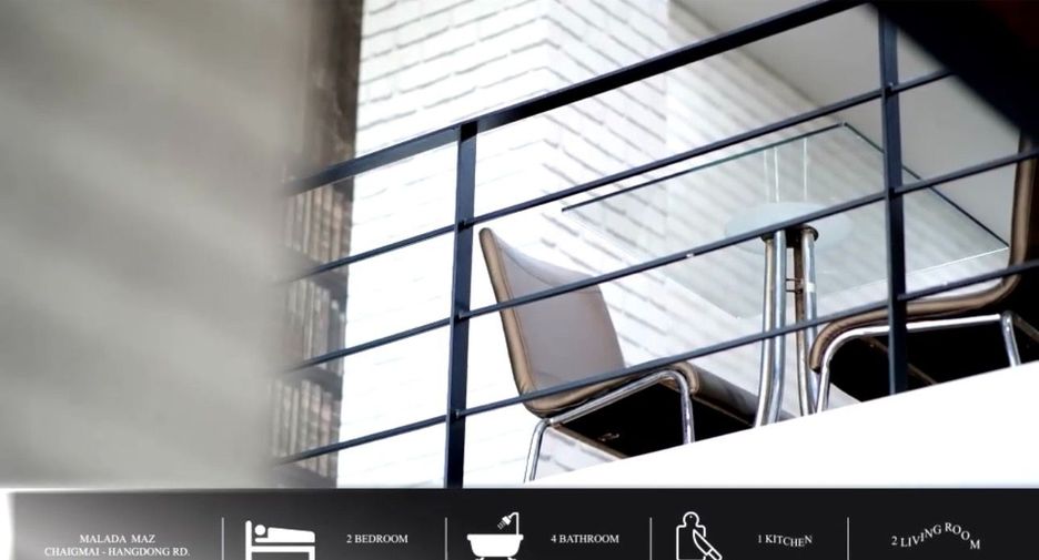 Casa adosada en venta de 2 habitaciones en Hang Dong, Chiang Mai