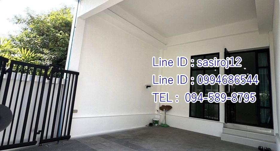 For rent 4 bedrooms townhouse in Bueng Kum, Bangkok