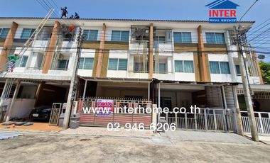 For sale 3 bed townhouse in Mueang Nonthaburi, Nonthaburi