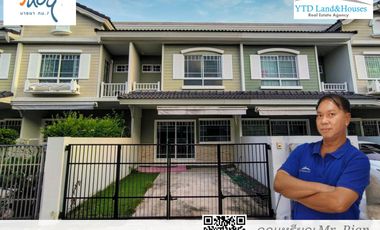 For rent 2 bedrooms townhouse in Bang Phli, Samut Prakan