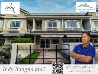 For rent 2 bed townhouse in Bang Phli, Samut Prakan