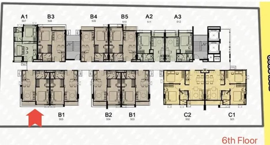 For rent 1 bed condo in Phaya Thai, Bangkok