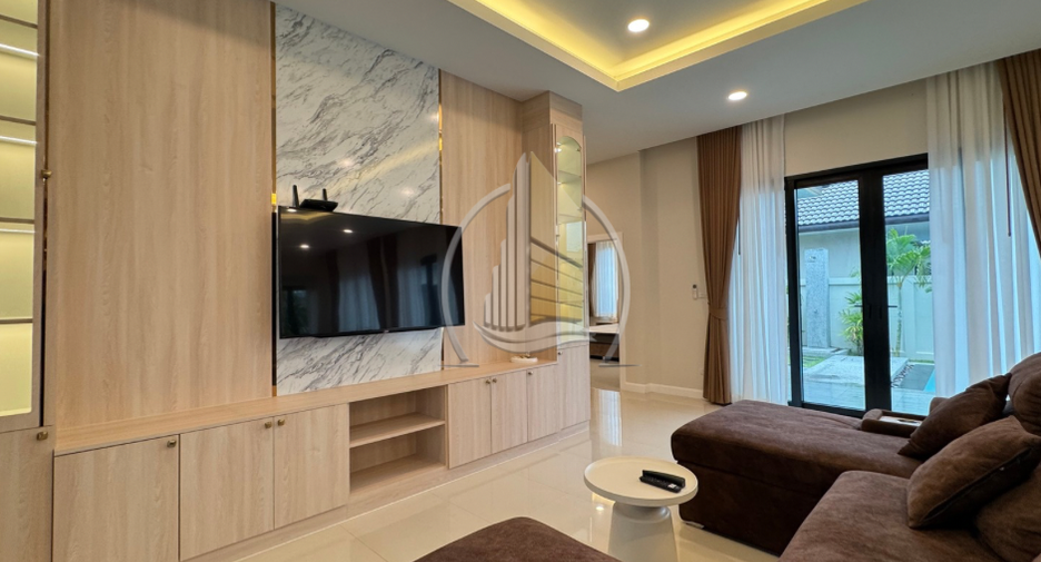 For rent 3 bedrooms house in Bang Lamung, Chonburi