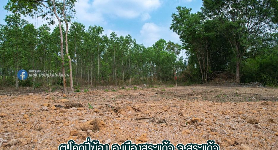 ขาย ที่ดิน ใน เมืองสระแก้ว, สระแก้ว
