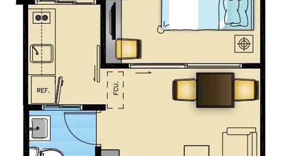 Condo en venta de 1 habitaciones en Suan Luang, Bangkok