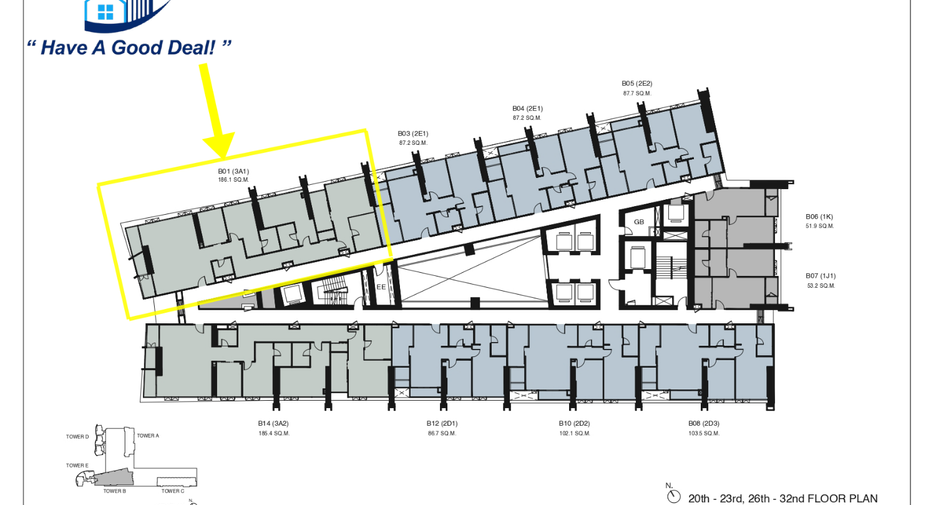 For sale 3 bed condo in Dusit, Bangkok