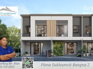 For rent 3 bed townhouse in Bang Phli, Samut Prakan