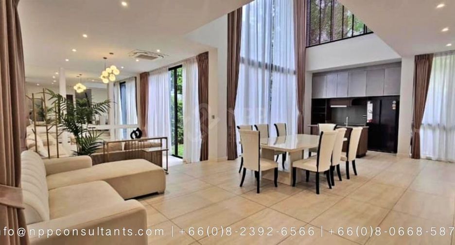 For rent 4 bedrooms house in Bang Kapi, Bangkok